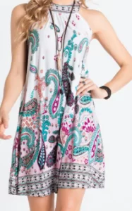 VESTIDO TRAPEZIO
